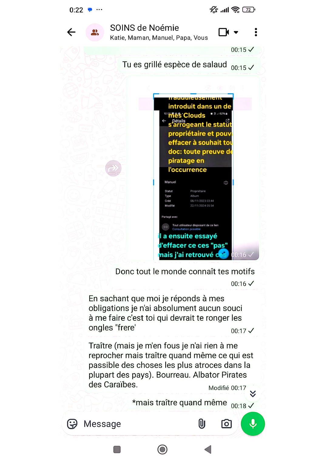 Aveu écrit — instrumentalisation de mon déficit de crédibilité