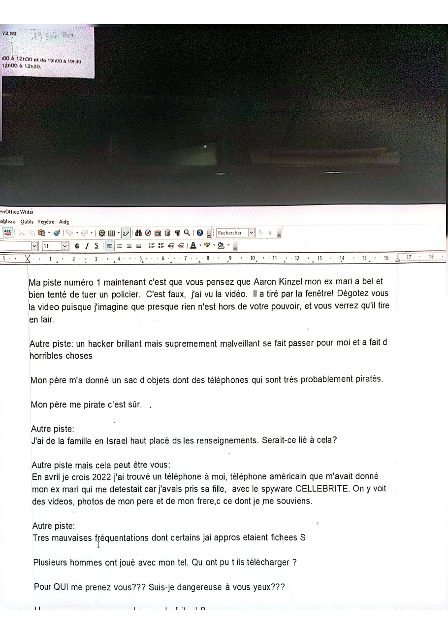 Dépôt clandestin de mes fichiers sur l'ordinateur de ma mère